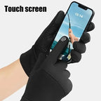 Autumn/Winter Warm Windproof  Waterproof Touch Screen Gloves for Men and Women Ideal for Outdoor Fishing Running Cycling, Skiing